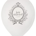 just married ballon