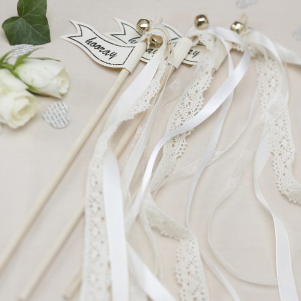 Wedding wands wit