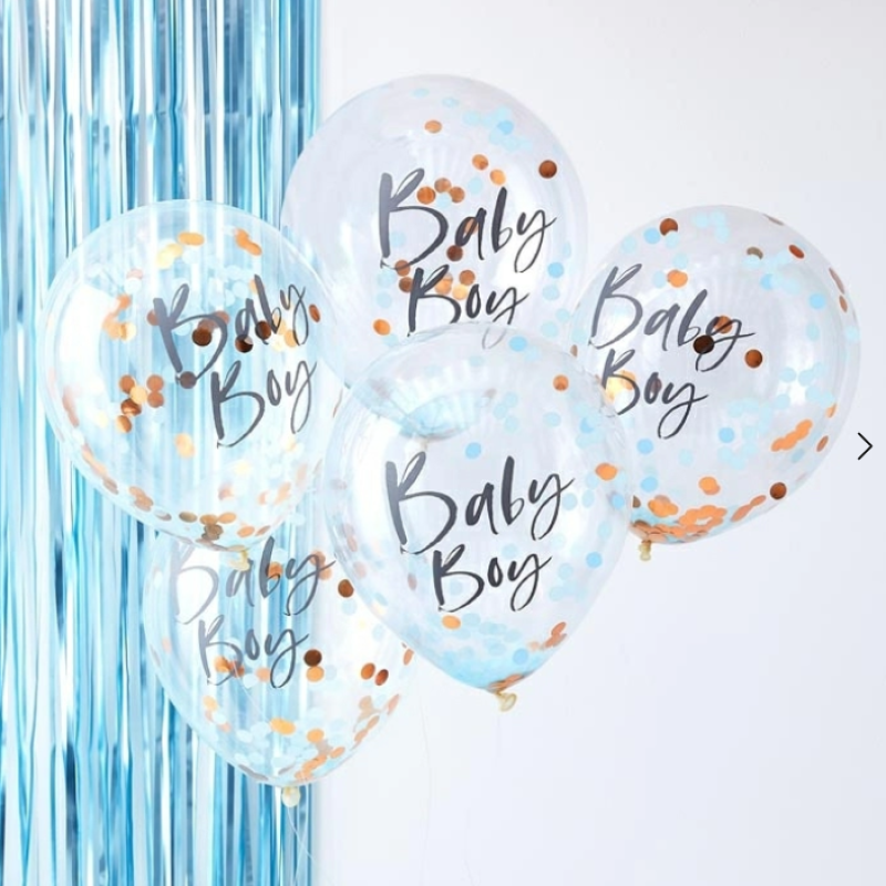 Confetti ballon baby boy tw_802