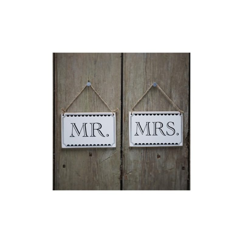 vintage-mr-en-mrs-houten-bordjes-aan-touw